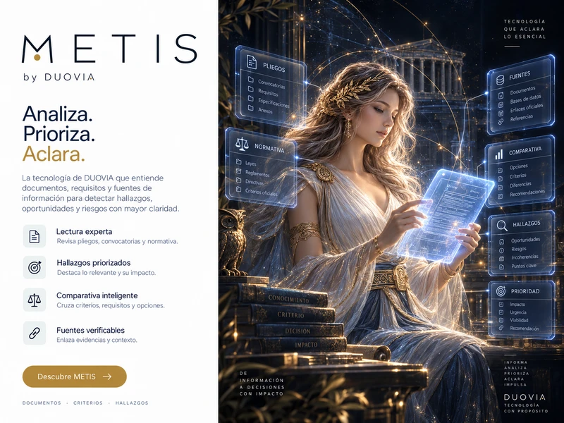 METIS · Tecnología DUOVIA AI